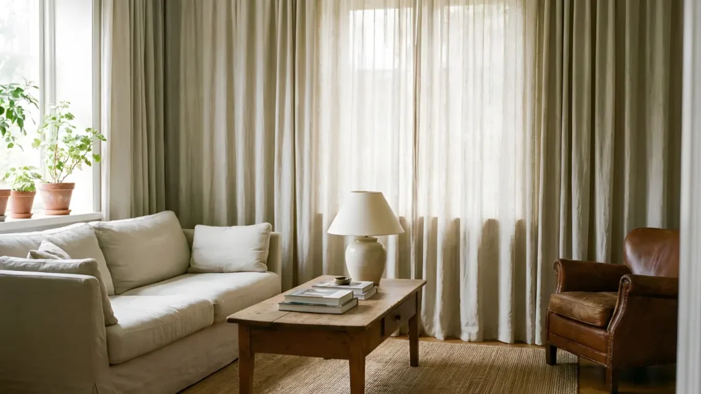 Blackout curtains for bedroom in the UAE blocking sunlight and improving sleep comfort-vivid curtains