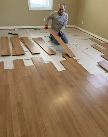 Flooring Abu Dhabi installed professionally in a modern home with durable and stylish finishes