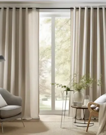 Elegant Loop Curtains for Home Interiors