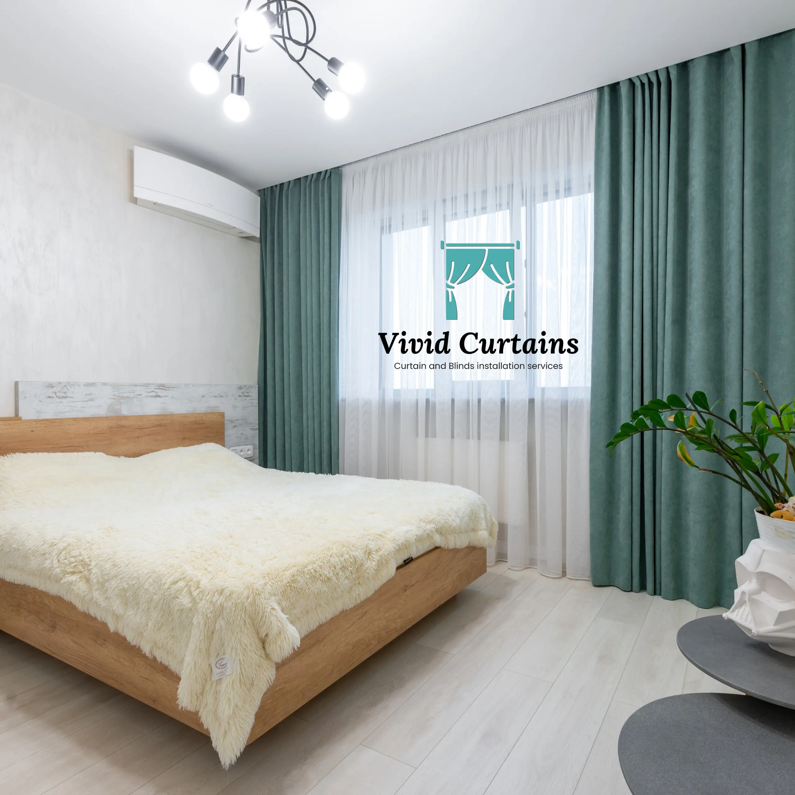 Blackout cartains for bedroom - vivid curtains abu dhabi