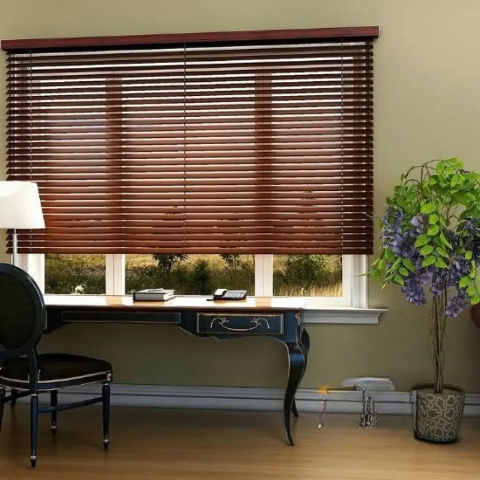 Wooden Venetian Blinds - vivid curtains