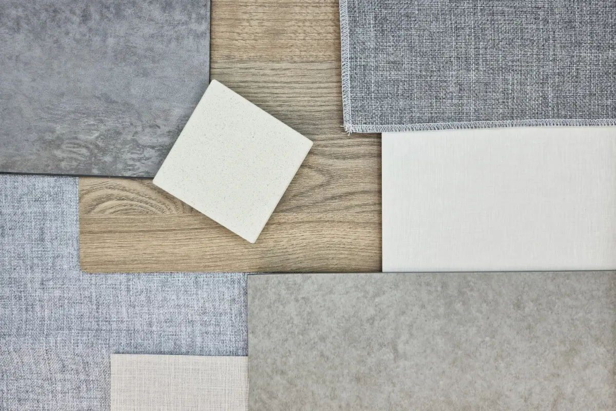 Durable sheet vinyl flooring installed in Abu Dhabi interior with seamless design and easy-to-maintain surface